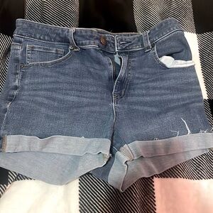 Dark Wash Jean Shorts